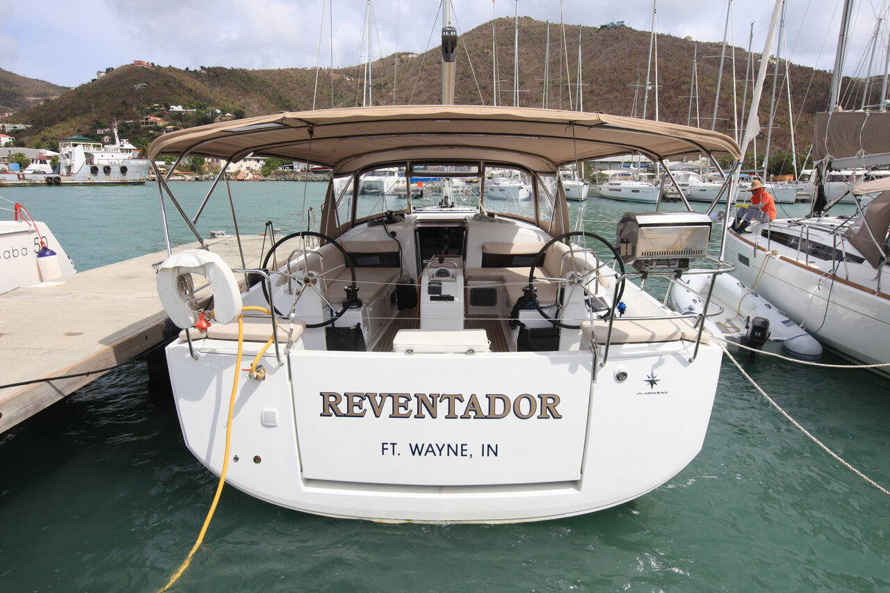 Sun Odyssey 440 Monohull Reventador in the BVI