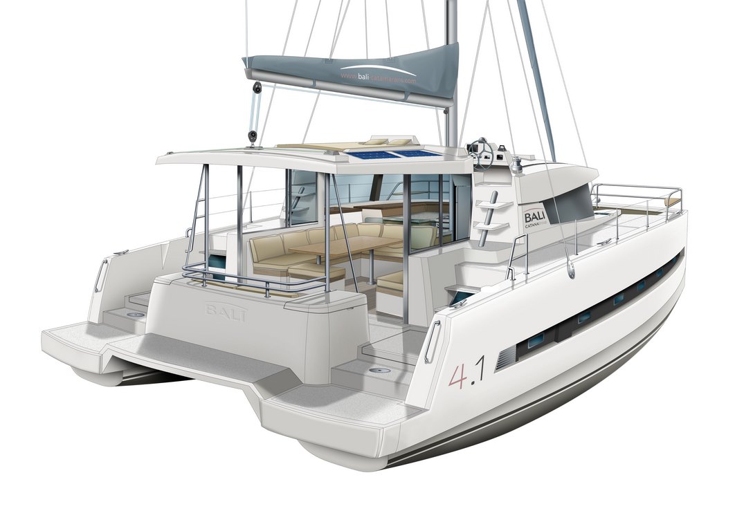 Athenian Yachts Bali 4.1 Zeus Catamaran in Greece