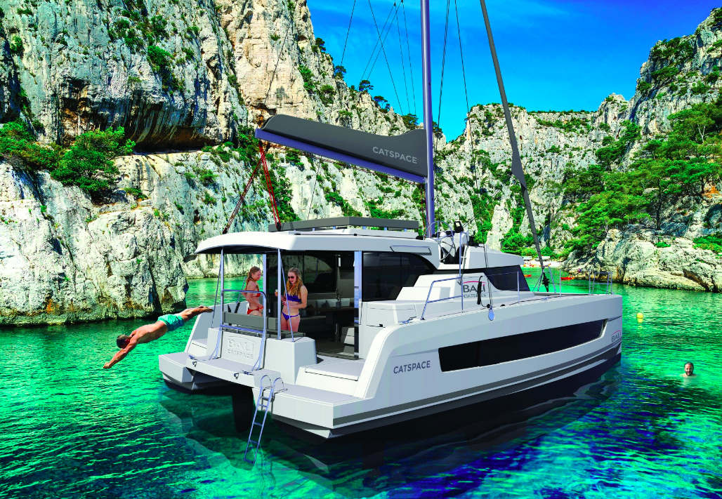 Bali Catspace Catamaran Sole Mio in Greece