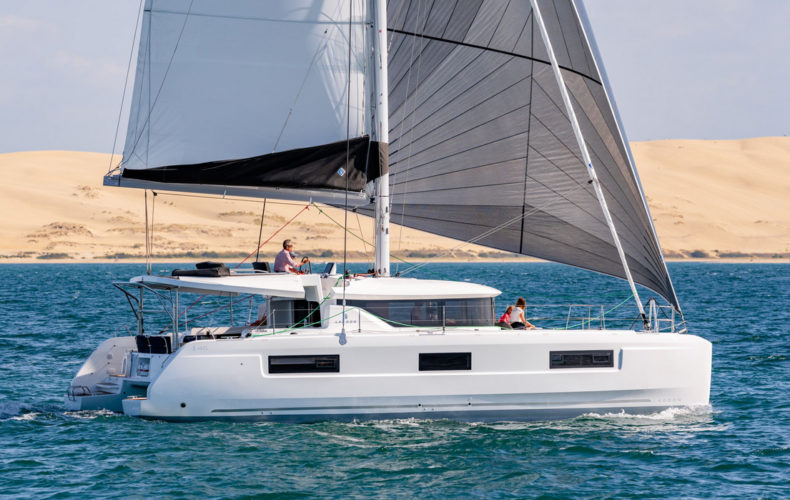 Lagoon 46 Catamaran Myelli in the BVI