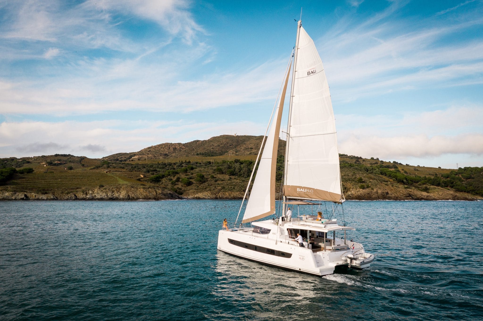 Bali 4.6 Catamaran Breezin in the BVI