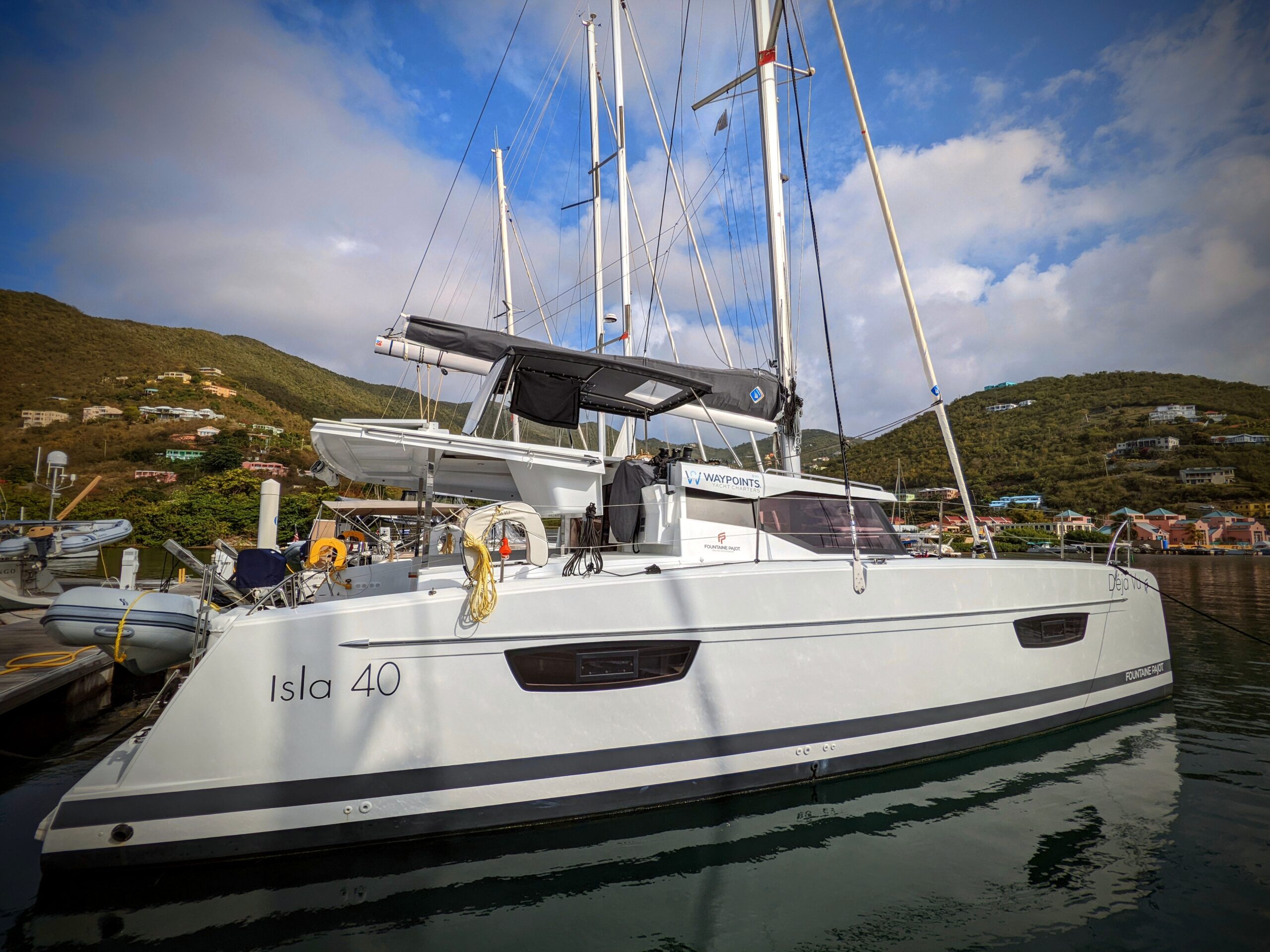 Fountaine Pajot Isla 40 Catamaran Déjà vu in BVI