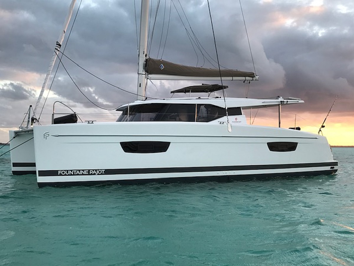 Fontaine Pajot Lucia 40 Island Life Catamaran in the BVI