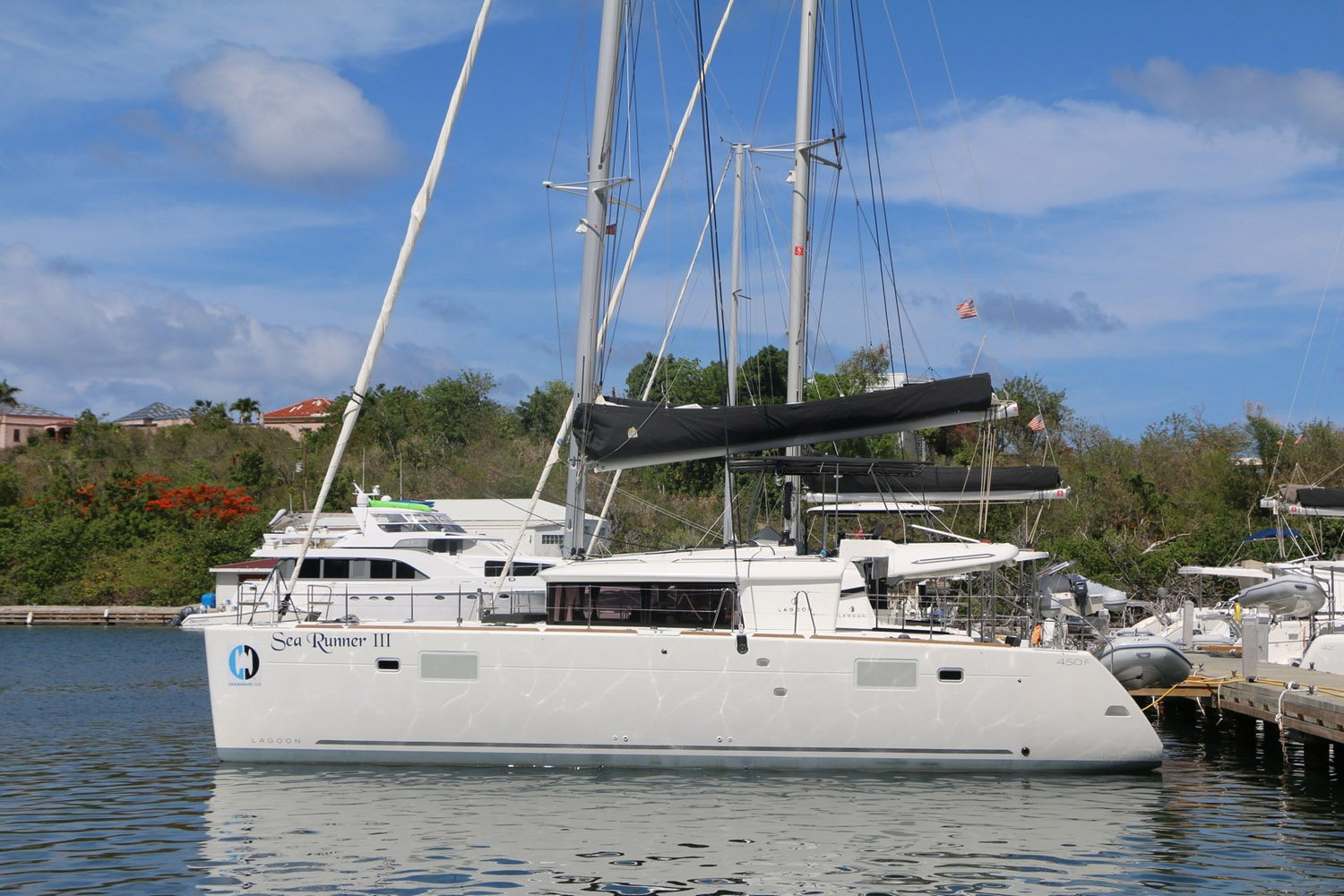 Lagoon 450 Catamaran Sea Runner III in the BVI