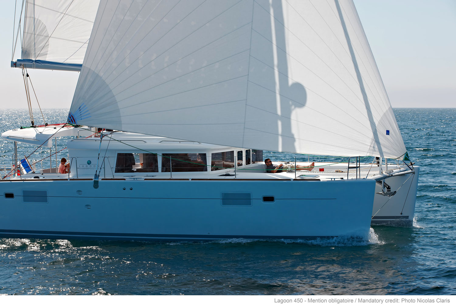 Lagoon 450 Catamaran Sea Runner IV in the BVI