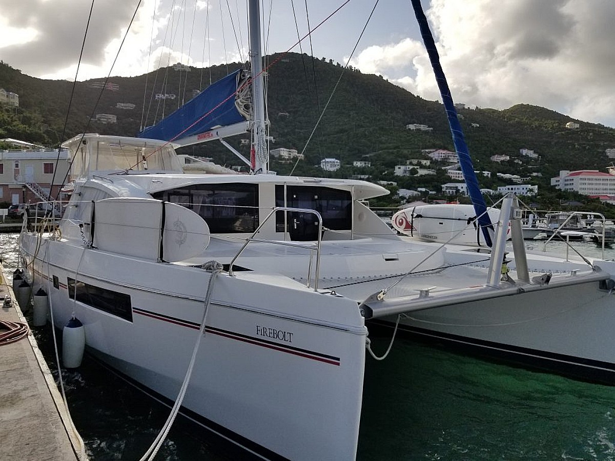 Leopard 48 Zumbrota Catamaran in the BVI