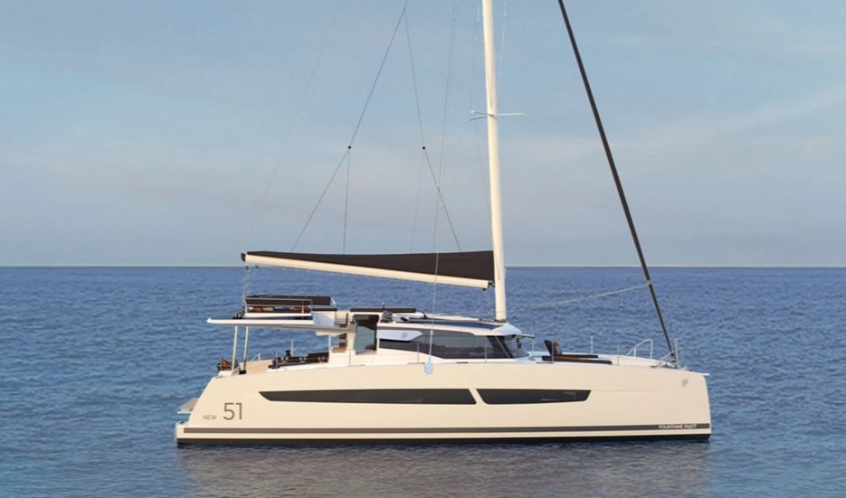 Waypoints Yacht Charters Fountaine Pajot Aura 51 What's Left Catamaran in St. Thomas