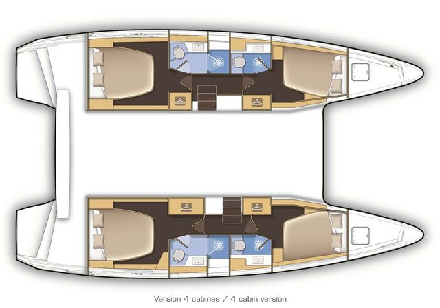 Lagoon 42 - 4 + 2 cab. Image 1