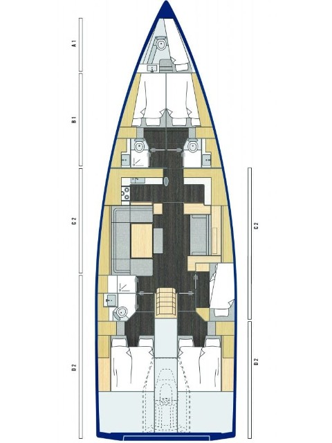 Istion Yachting Bavaria C57 Seacret Monohull in Athens