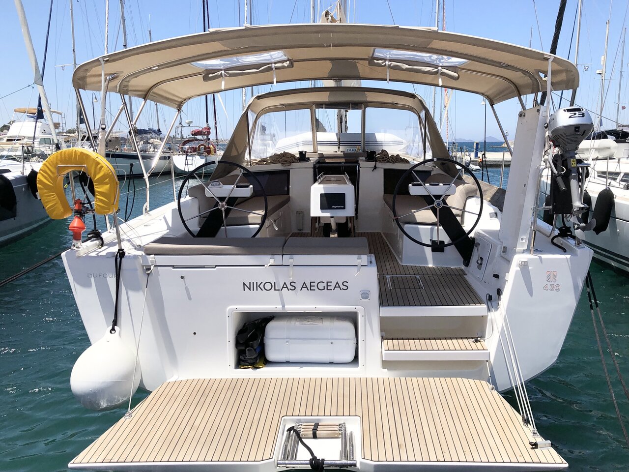 Fyly Yachting and Travel Dufour 430 GL Nikolas-Aegeas Monohull in Kos