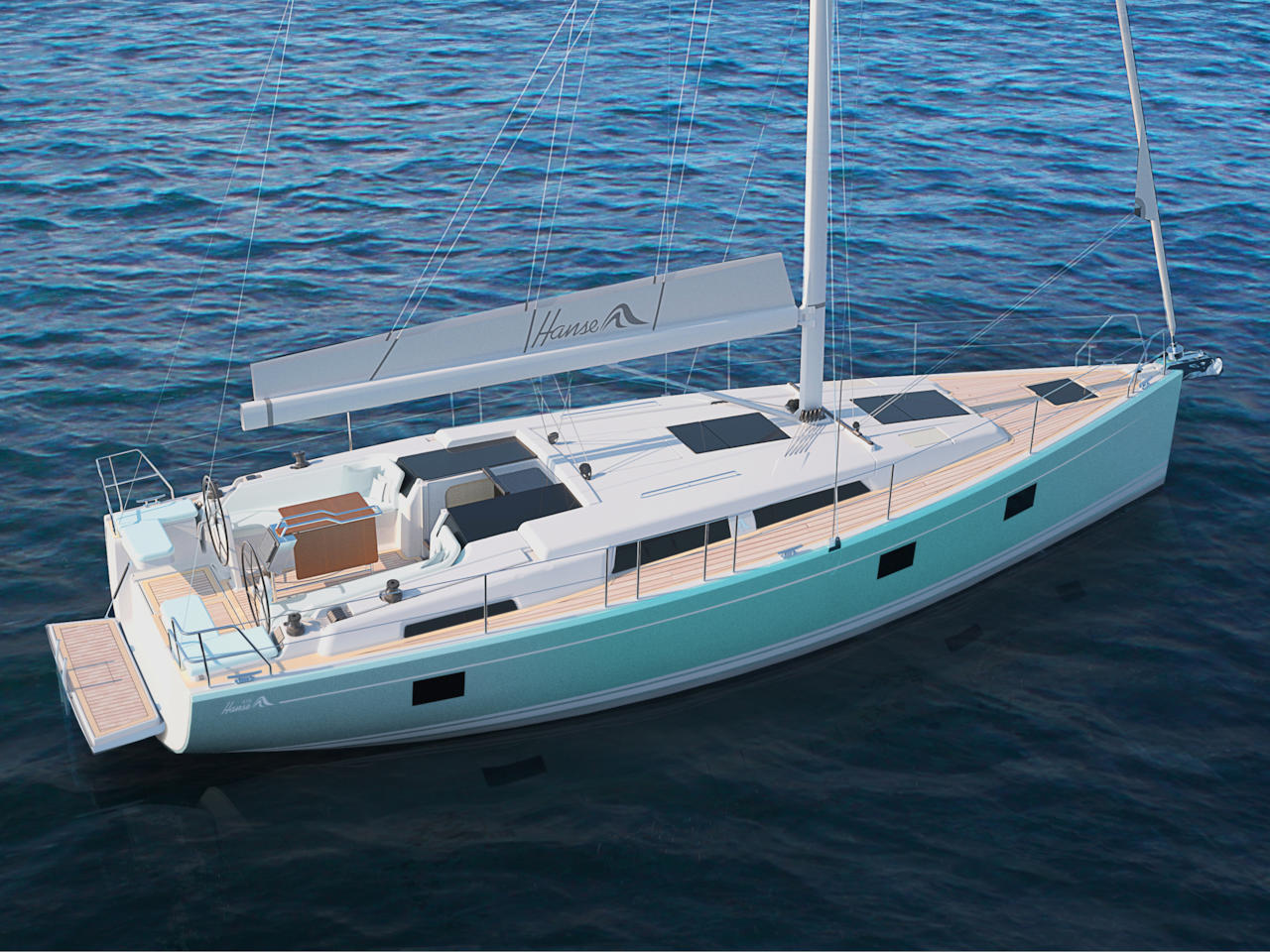 Istion Yachting Hanse 418 Azur Monohull in Athens