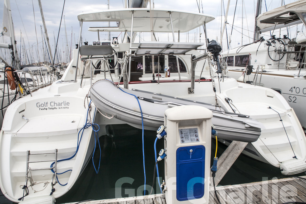 Istion Yachting Lagoon 380 Golf Charlie Catamaran in Lefkas