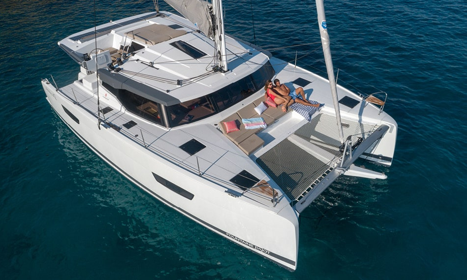 Fountaine Pajot Astrea 42 Catamaran Serene Blue in the BVI