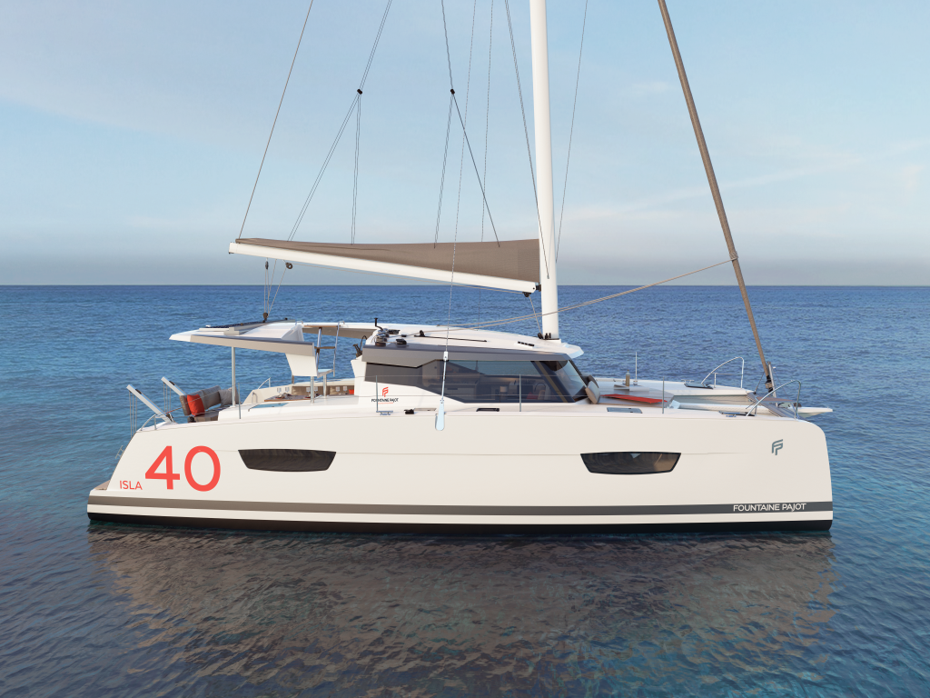 Fountaine Pajot Isla 40 Catamaran Second Wind in St. Petersburg