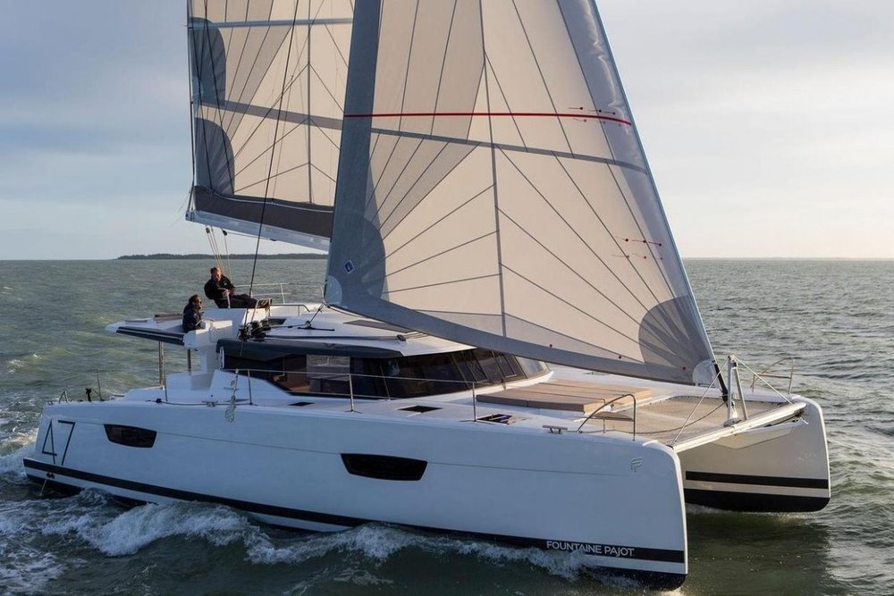 Fountaine Pajot Saona 47 Catamaran La Bella Vie in USVI