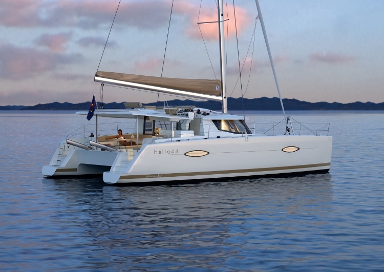 Helia 44 Catamaran Knot On Call in USVI