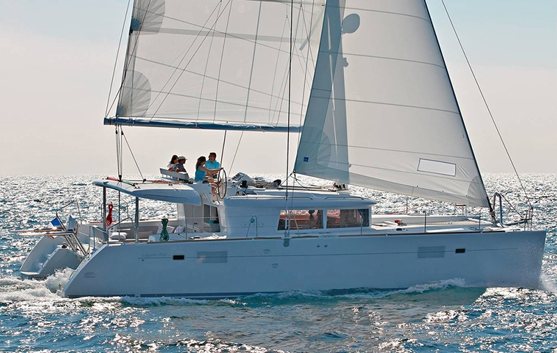 Lagoon 450 Catamaran Azzurra in USVI