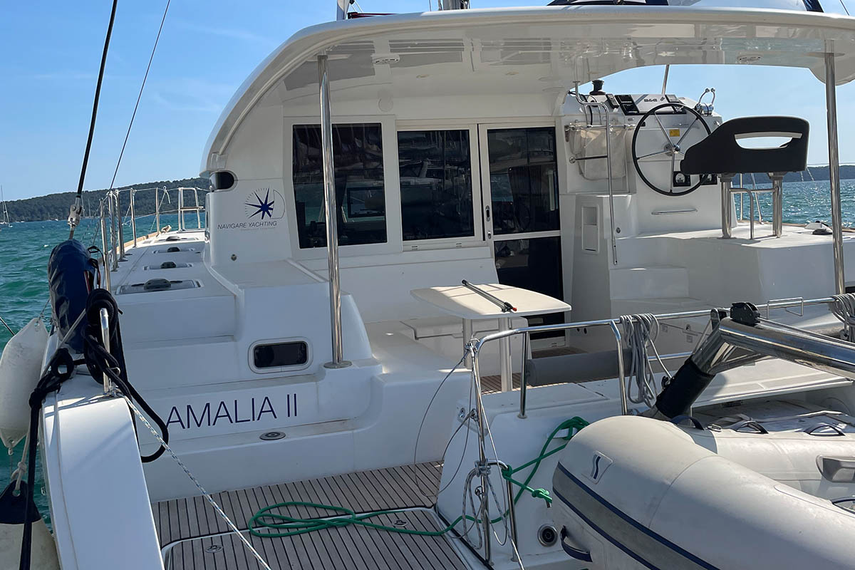Lagoon 40 Catamaran Amalia II in Croatia