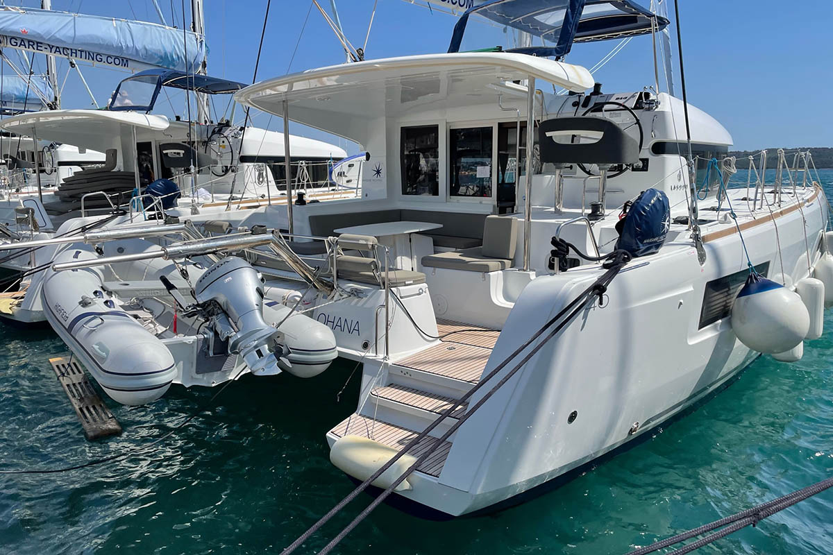 Lagoon 40 Catamaran Ohana in Croatia