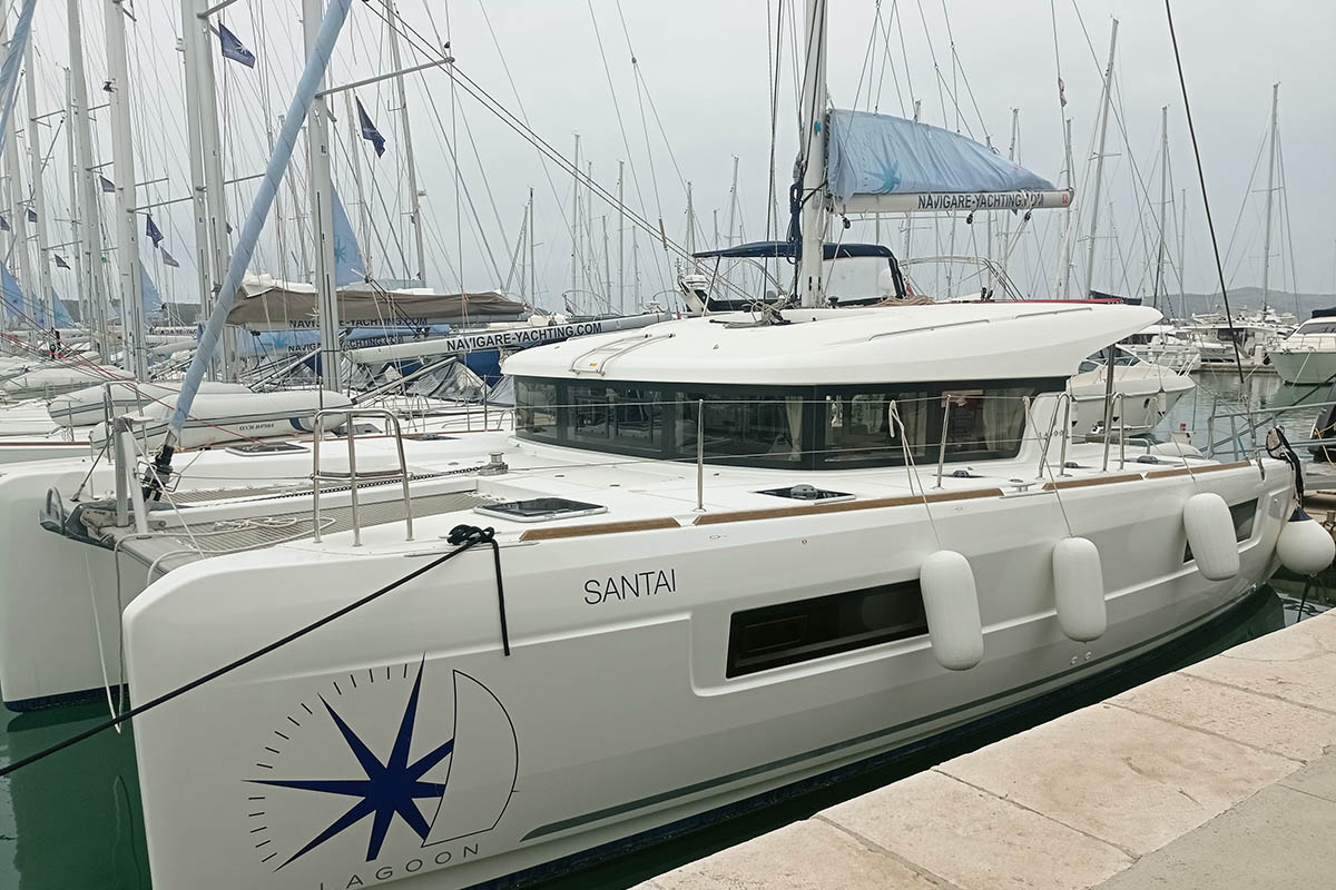 Lagoon 40 Santai Catamaran in Croatia