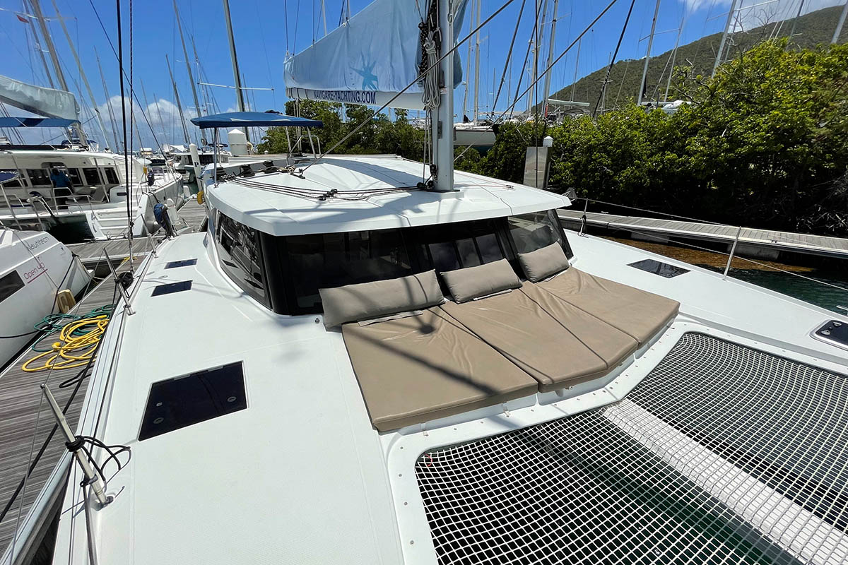 Navigare Yachting Fountaine Pajot Lucia 40 From The Fields Catamaran in the BVI