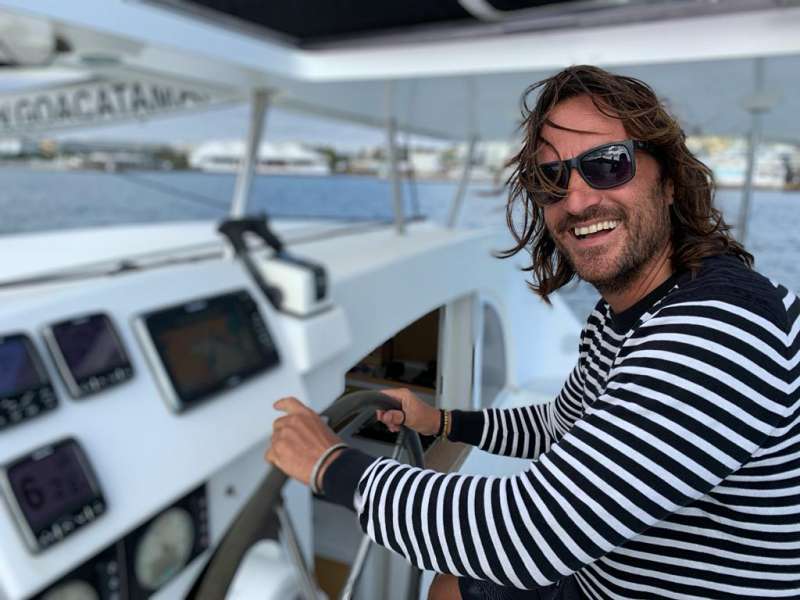 Madrigal V Crewed Kitesurfing Charter Captain Sergio