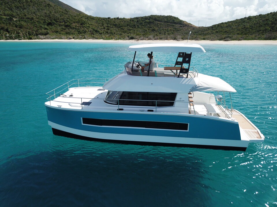 Fountaine Pajot MY37 Cat Another Perfect Season Power Catamaran in the BVI