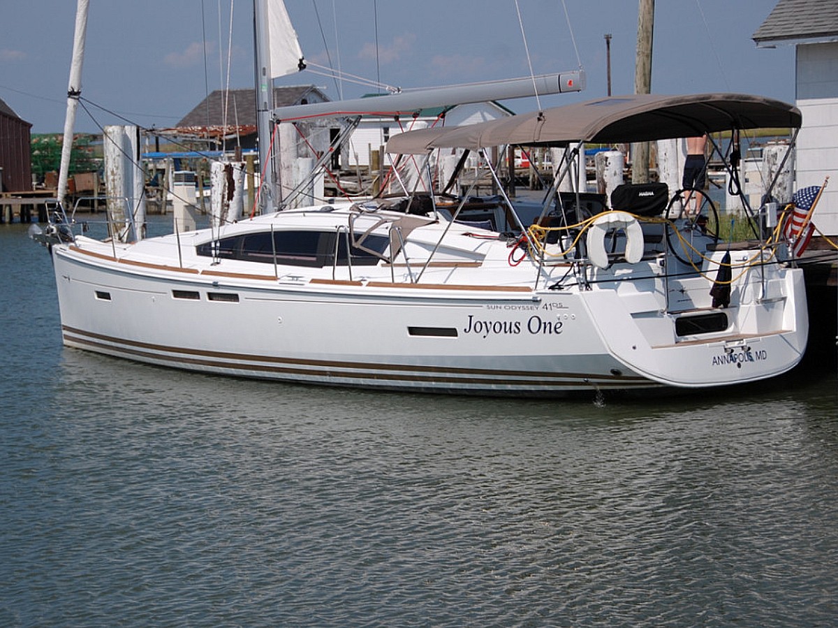 Jeanneau Sun Odyssey 41DS Joyous One Monohull in the BVI