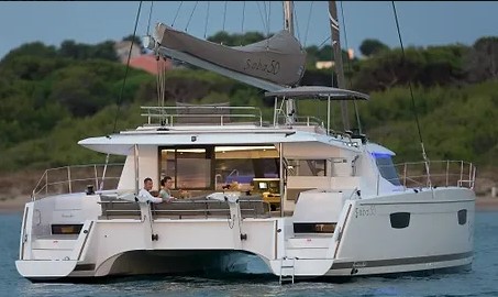 Fountaine Pajot Saba 50 Vayu Catamaran in the USVI