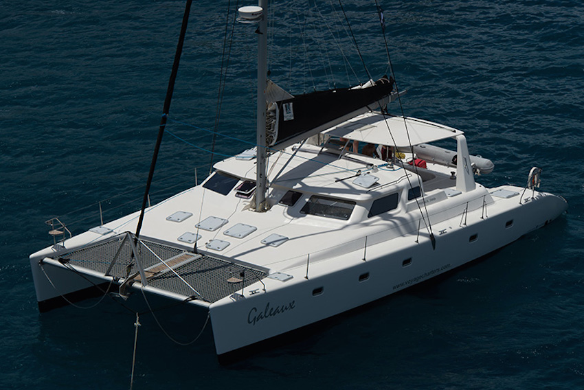 Voyage 500 Galeaux Catamaran in the BVI