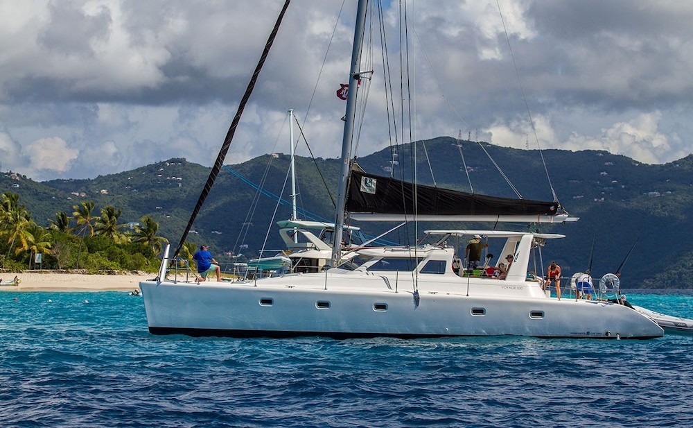 Voyage 520 No Worries Catamaran in the BVI