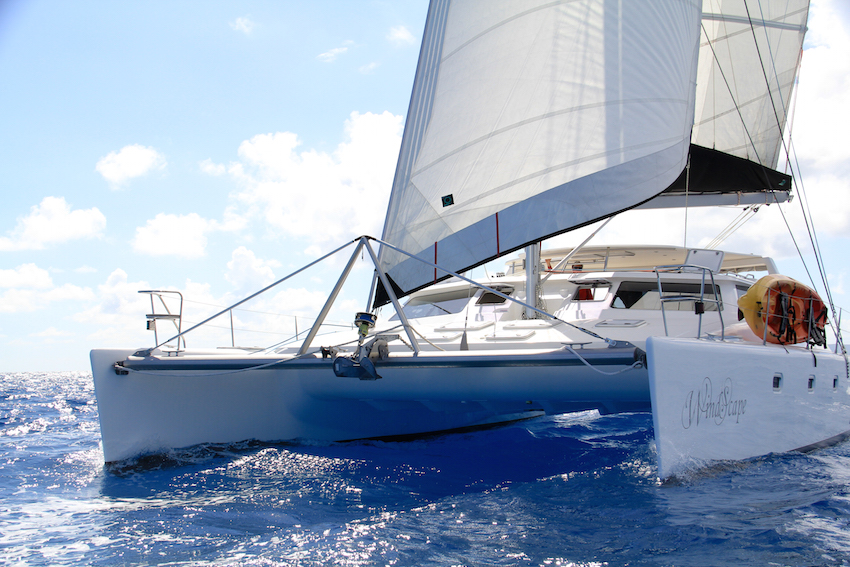 Voyage 520 Windscape Catamaran in the BVI