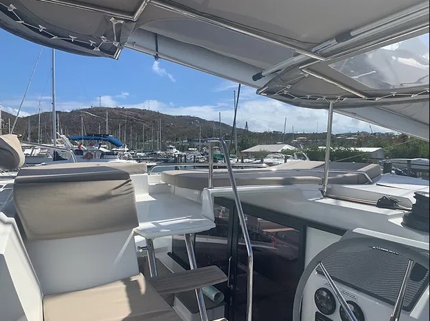 Fountaine Pajot Helia 44 Evolution Sweet and Salty Catamaran in the USVI