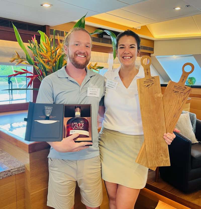Mystic Soul Crewed Horizon 52 Powercat Charters Captain and Chef