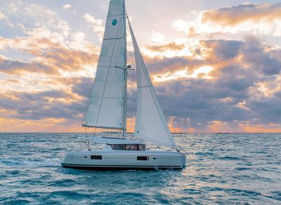 Lagoon 42 Catamaran Casbah III in the BVI