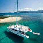 Kings Ransom Crewed Yacht Charter at Anchor in the BVI