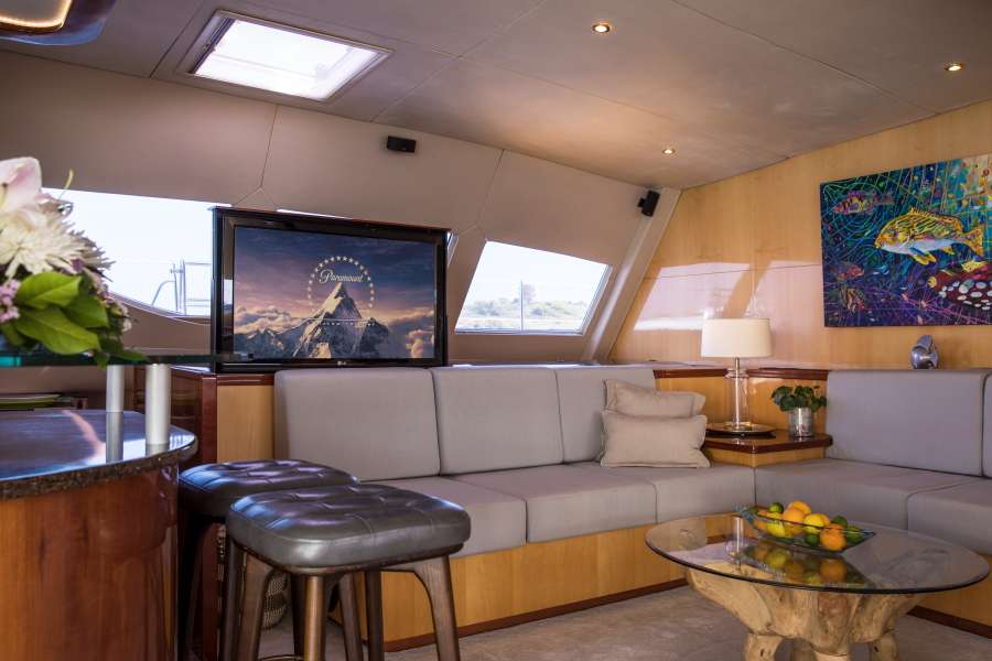 Kings Ransom Crewed Yacht Charter Inside Bar