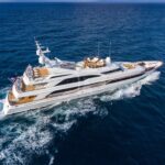 Barents luxury crewed Benetti 164 motor yacht charter cruising in Greece