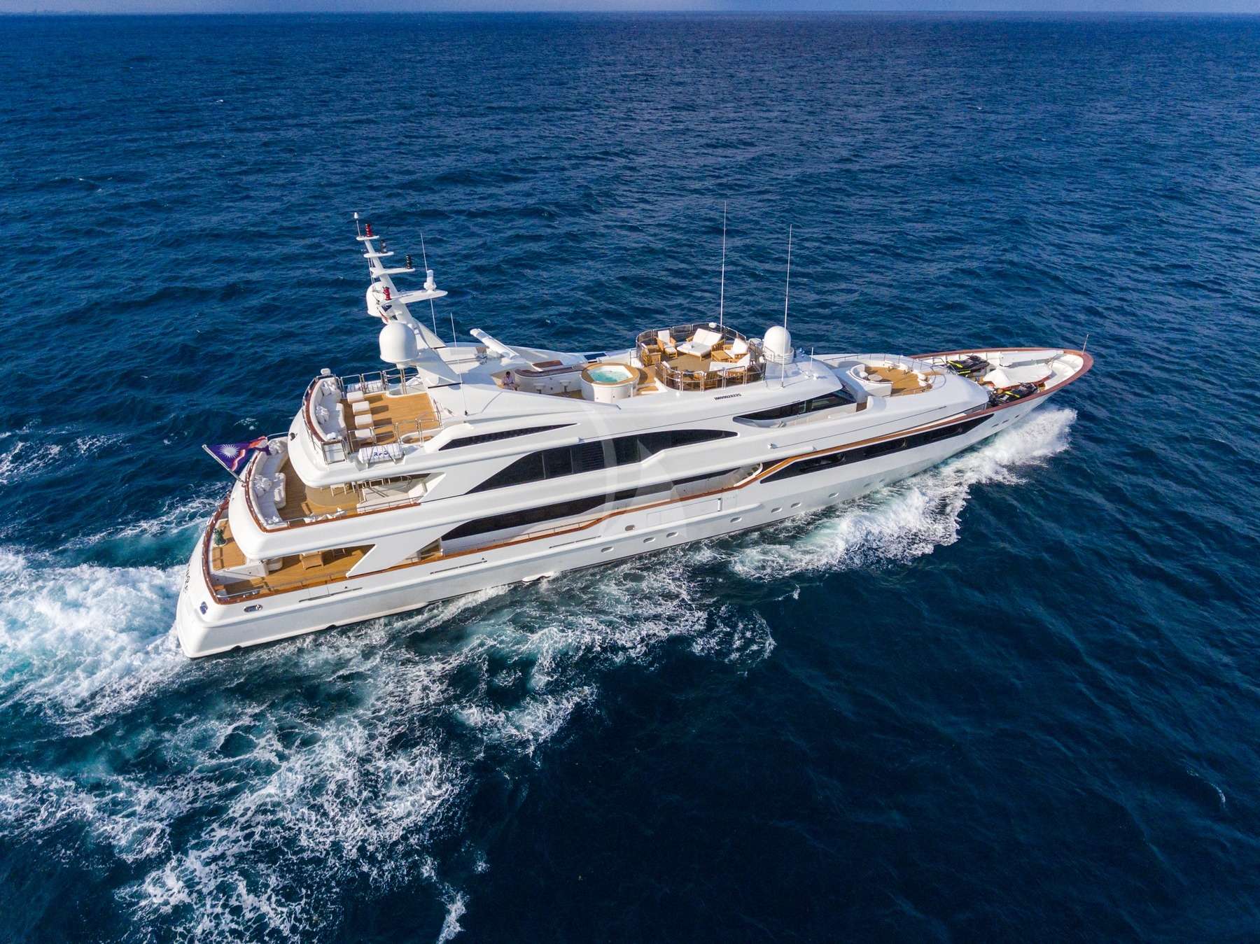 Barents luxury crewed Benetti 164 motor yacht charter cruising in Greece