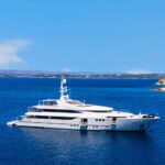 Persefoni I luxury crewed motor yacht charter cruising in Greece