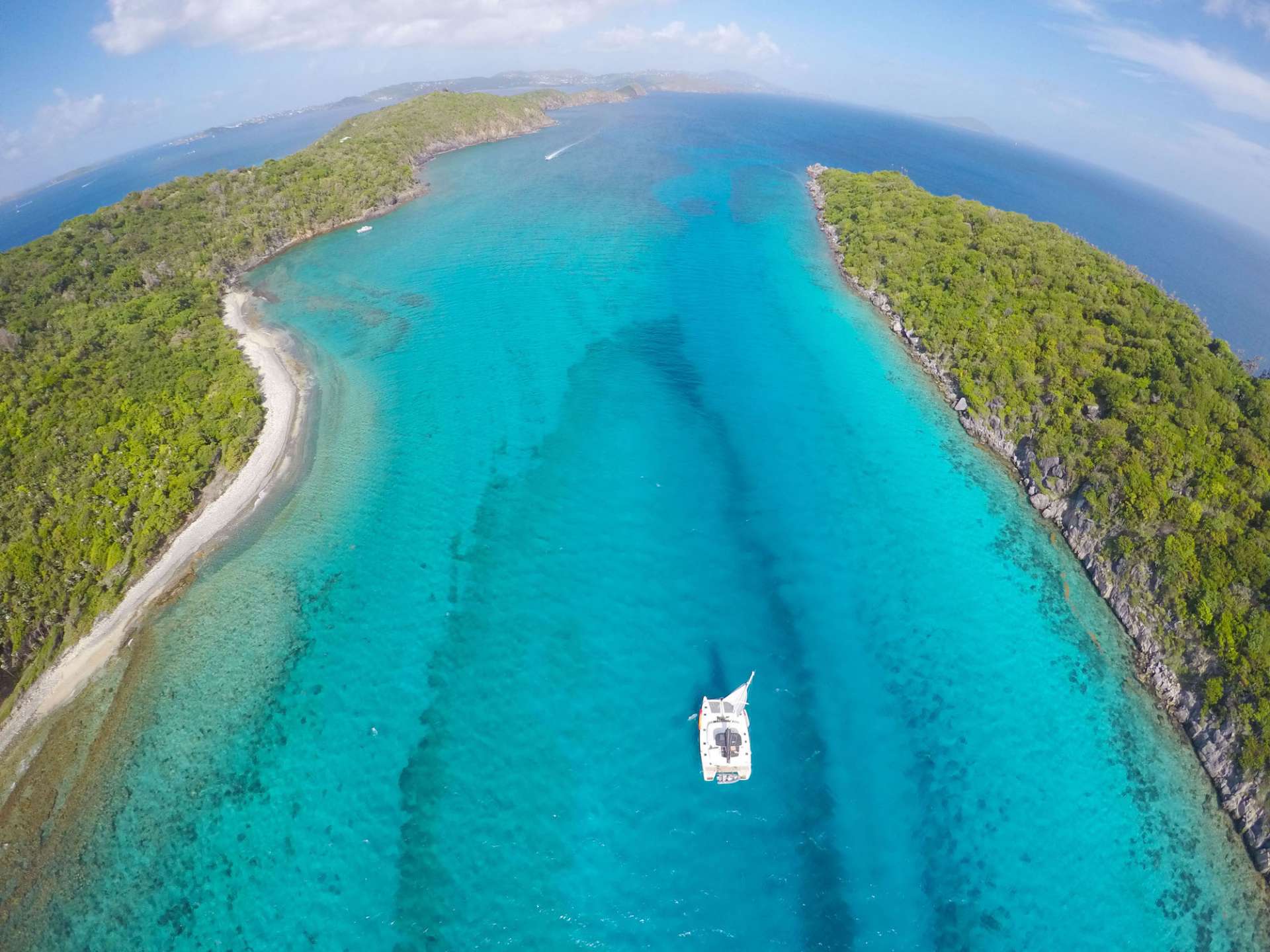 Southern Comfort Crewed Lagoon 52 Catamaran Charter Discount Cruising the Virgin Islands
