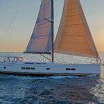 Alizee Crewed Hanse 675 Yacht Charter Sailing in Greece