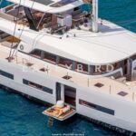 Earlybird Crewed Lagoon Seventy 7 Catamaran Charter Cruising in Italy