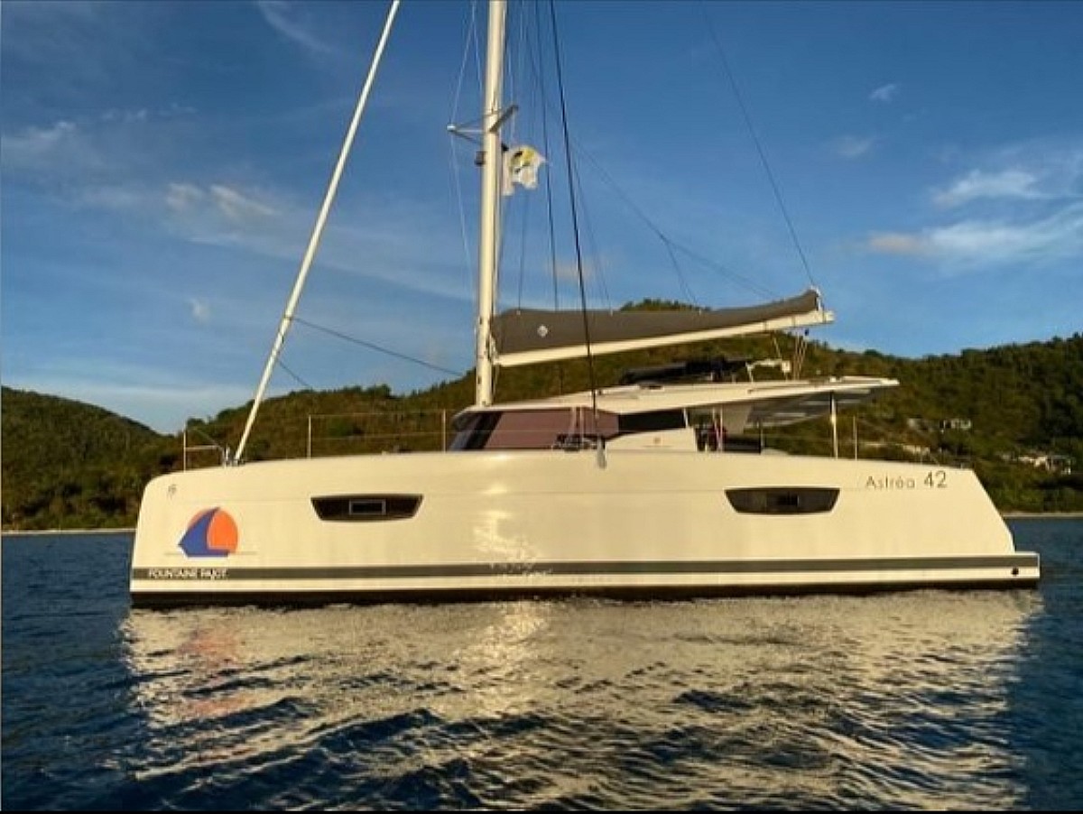 FP Astréa 42 Ndoto Catamaran in the BVI