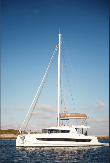 Bali 4.2 Catamaran Hard Deck in the BVI