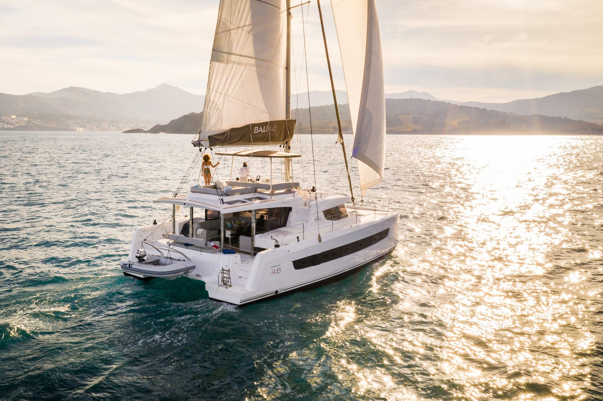 Bali 4.6 Catamaran Sea Dog in the BVI