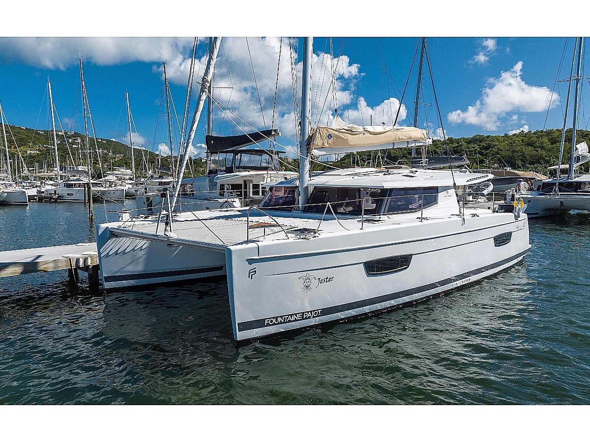 FP Helia 44 Evo Peacemaker Catamaran in the BVI