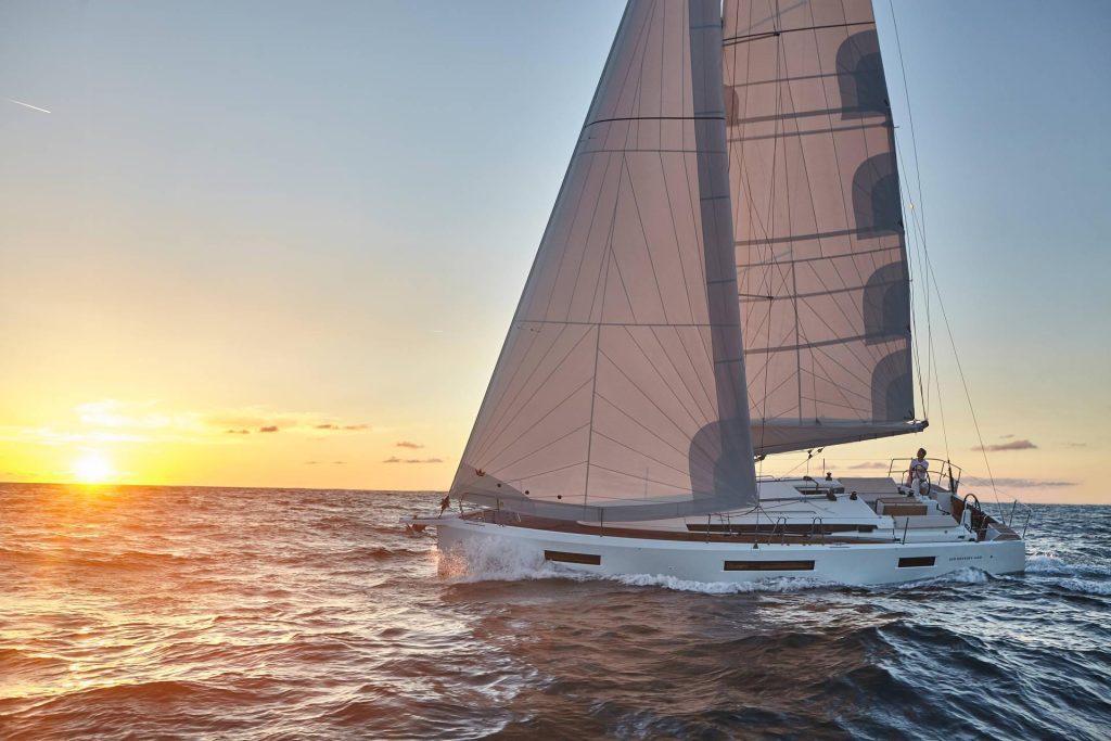 Jeanneau Sun Odyssey 440 Monohull Rhythm Machine in the BVI