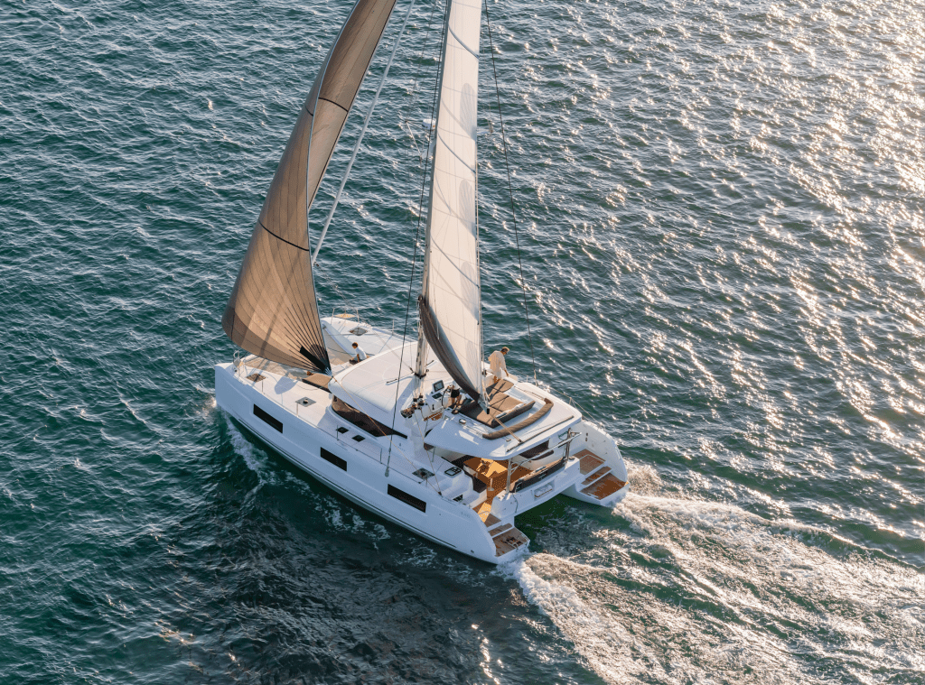 Lagoon 46 Catamaran Island Tonic in the BVI