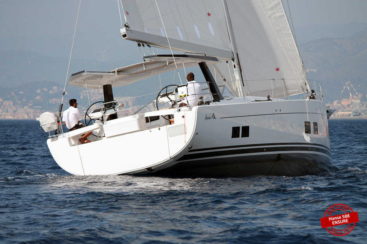 Aladar Sail Hanse 588 Ensure Monohull in Italy